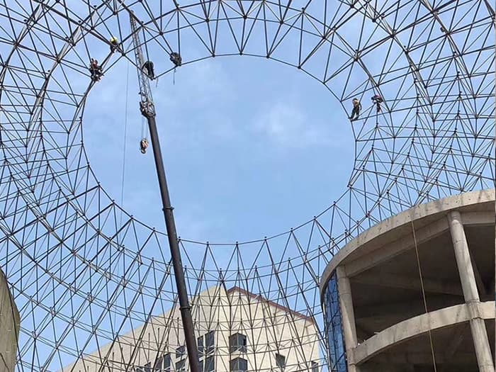 磐石网架螺栓球加工流程